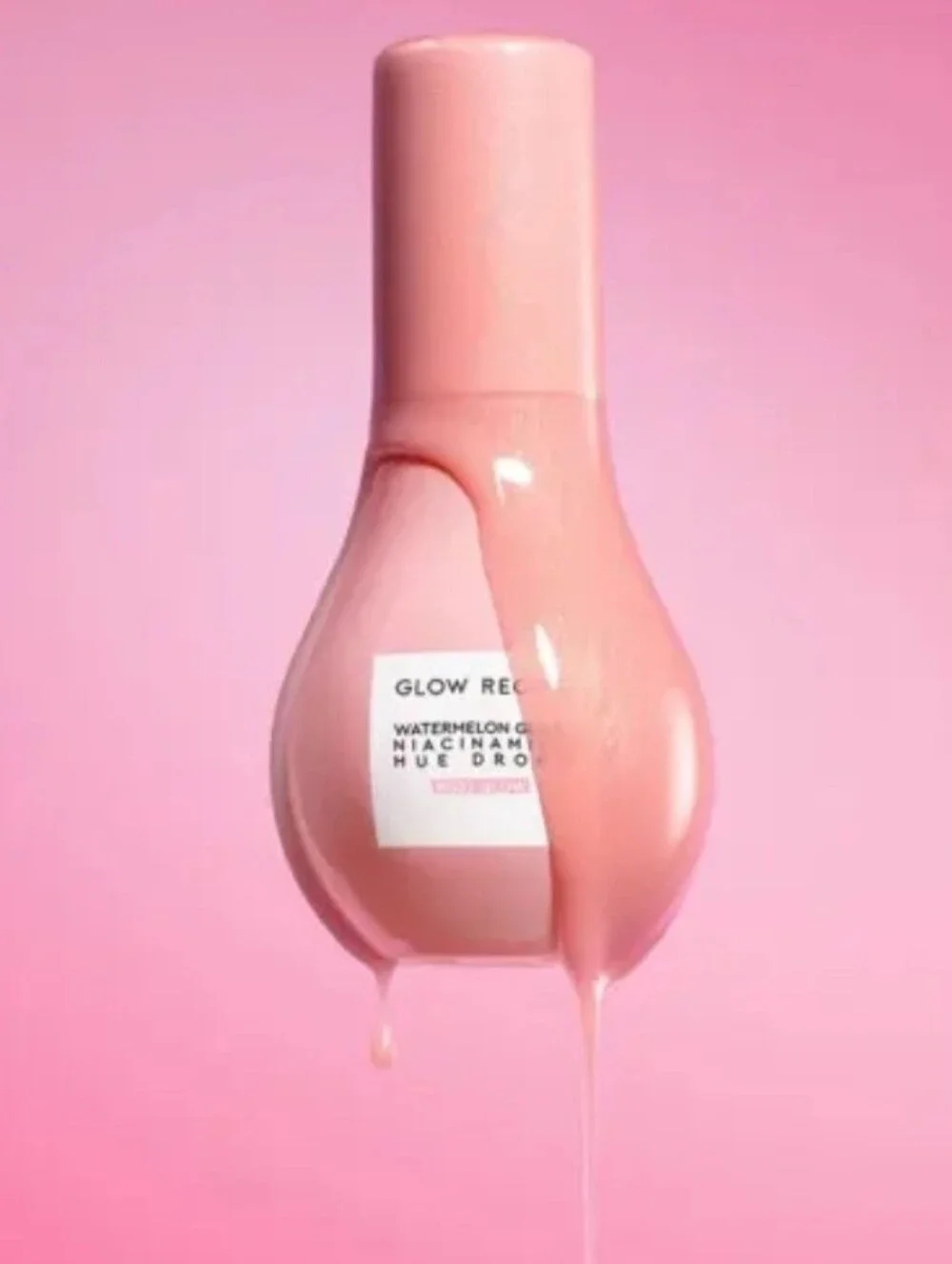 NEW GLOW RECIPE Watermelon Glow Niacinamide Hue Drops in Rosy Glow (Full Size)